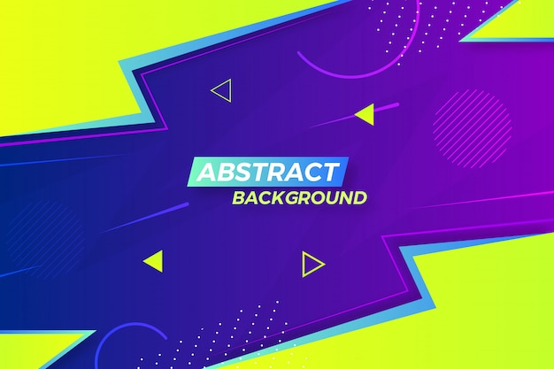 Stylish abstract creative background with different shapes and colors