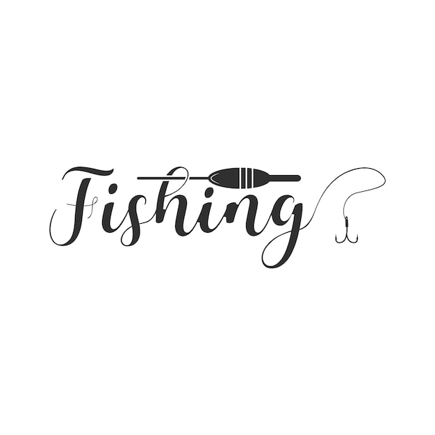 Stylish Fishing Typography Creative Fishing Design Fishing Enthusiasts Tee Unique Fishing