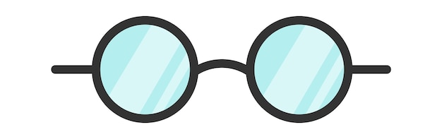 Stylish glasses icon Vector illustration