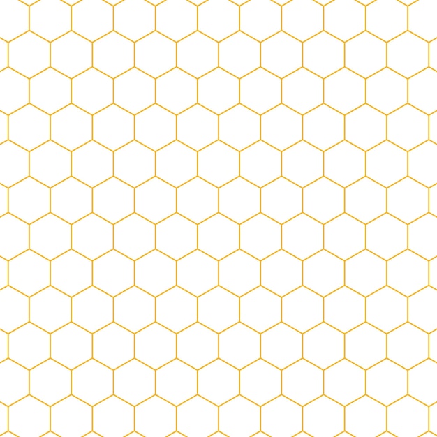 Stylish hexagonal line pattern background design