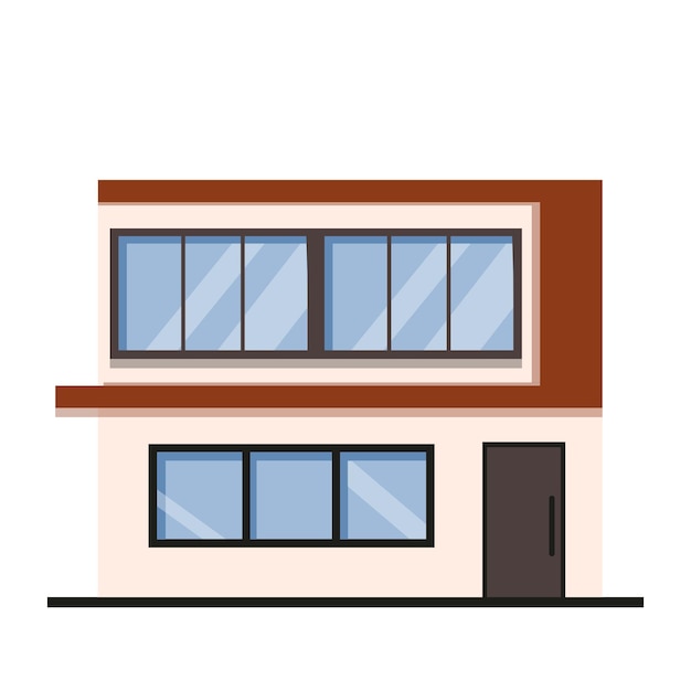 Stylish house Vector graphics