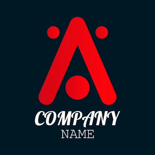 Stylish logo for the company. Finished logo. Vector