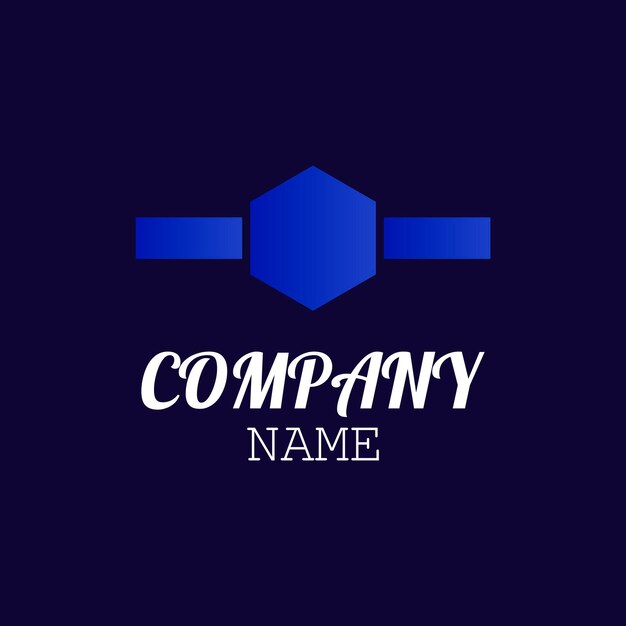 Stylish logo for the company. Finished logo. Vector