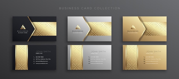 Stylish Professional Modern Luxury Business Card Collection