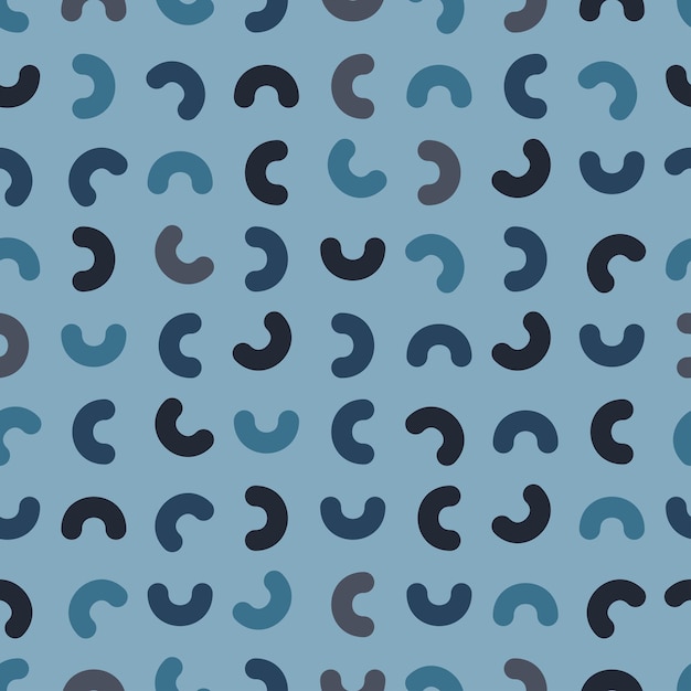 Vector stylish seamless geometric pattern memphis design 8090s