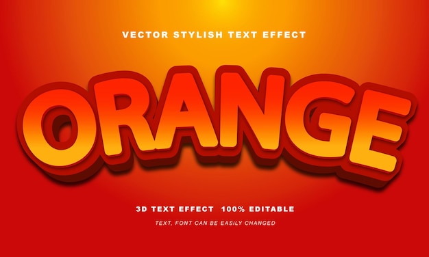 stylish text effect vector