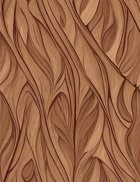 stylized cartoon wood seamless texture vector gothic style vec