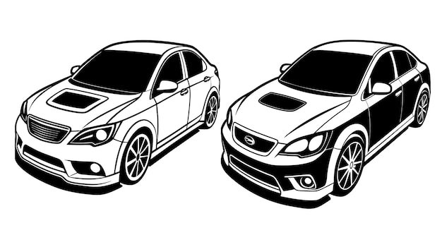 Vector subaru alcyone vector illustration ai generated