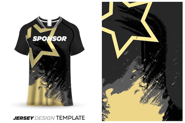 Sublimation jersey design soccer sports jersey template -sports jersey design watercolor background