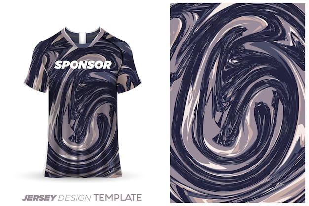 Sublimation jersey design soccer sports jersey template - sports jersey design watercolor background