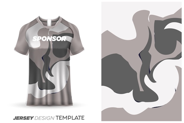 Sublimation jersey design soccer sports jersey template - sports jersey design watercolor background