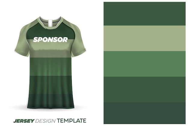 Sublimation jersey design soccer sports jersey template - sports jersey design watercolor background