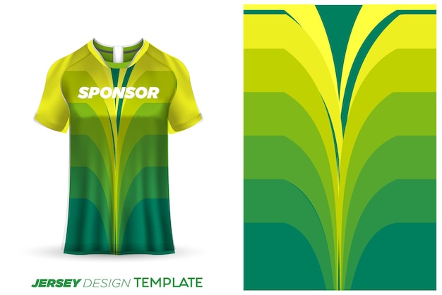 Sublimation jersey design soccer sports jersey template - sports jersey design watercolor background