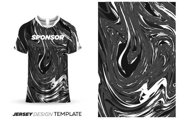 Sublimation jersey design soccer sports jersey template -sports jersey design watercolor background