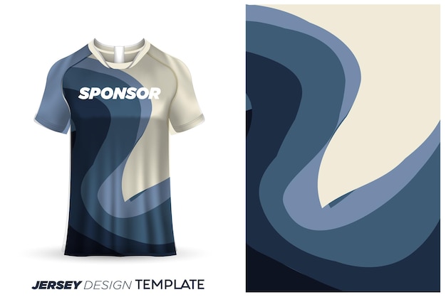 Sublimation jersey design soccer sports jersey template   sports jersey design watercolor background