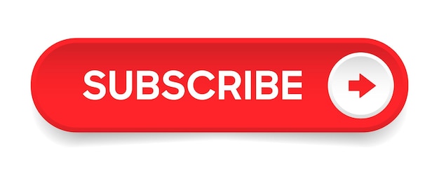 Subscribe button Bell, notification icon button and hand cursor click. Subscribe to social channel