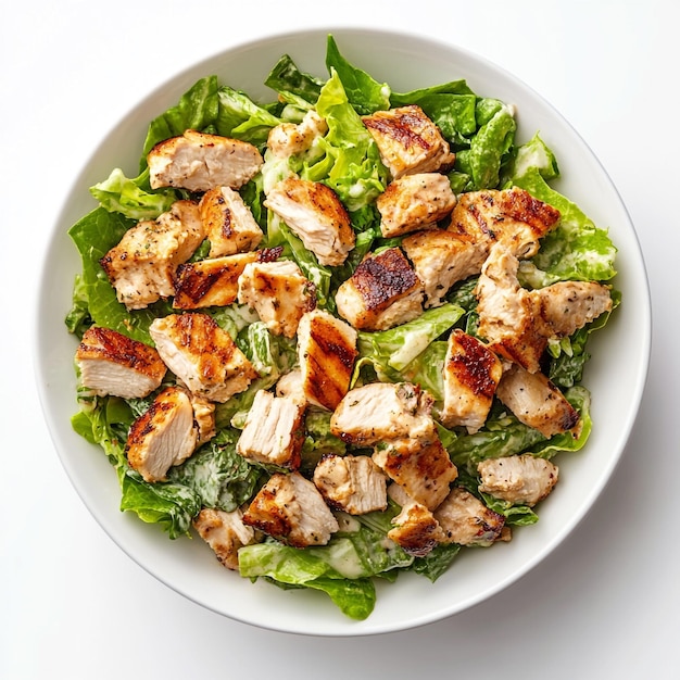 Succulent Grilled Chicken Caesar Salad A Tantalizing Blend of Crisp Greens and Savory Protein