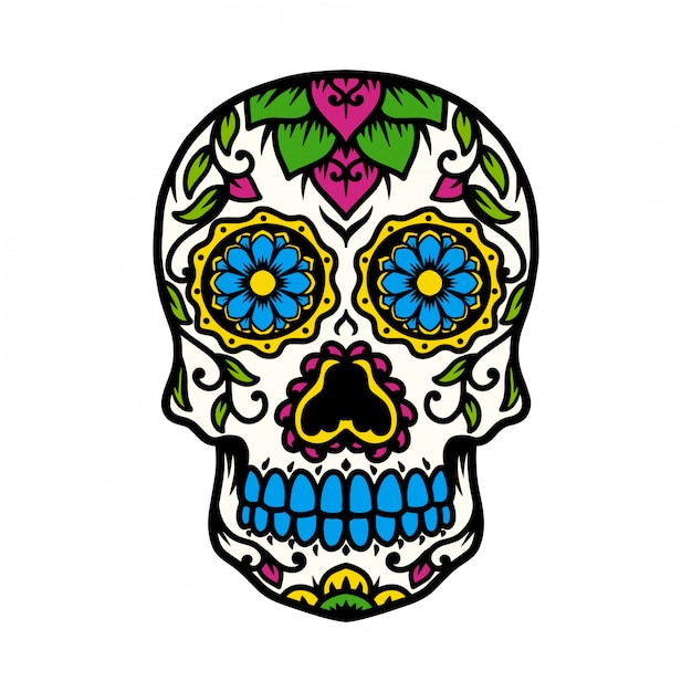 Sugar Skull Illustration