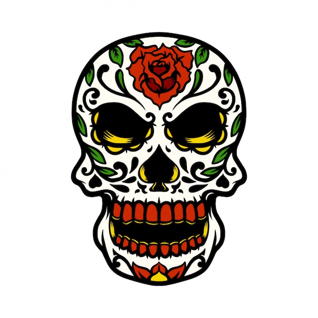 Sugar Skull Illustration