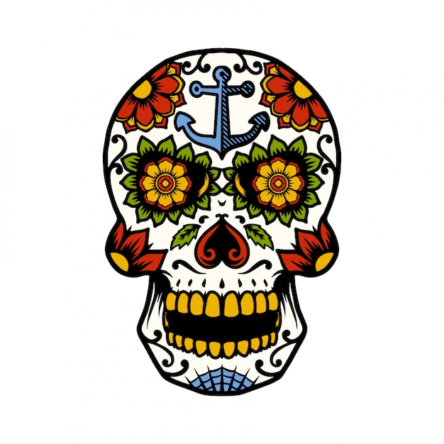 Sugar Skull Illustration