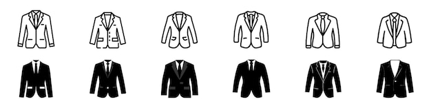 Suit icon Business Suit Vector icon Suit icon vector The business man icon