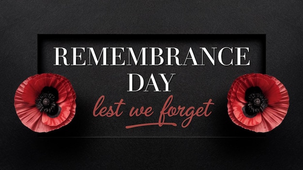 Vector suitable for commemorating remembrance day