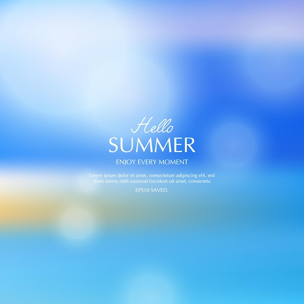 summer background blurred toropical summer 