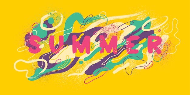 Summer background design