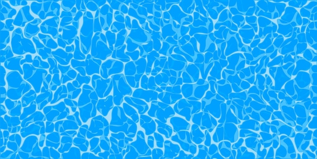 Vector summer blue swiming pool pattern