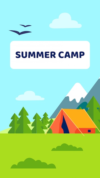 Summer Camp Flyer