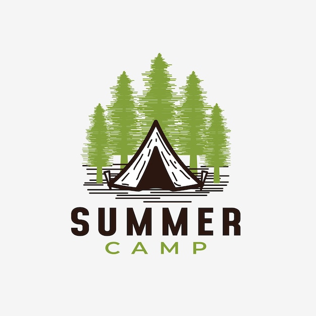 Summer Camp Logo Design Inspiration For Adventure Club