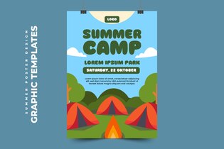 Summer camp posters