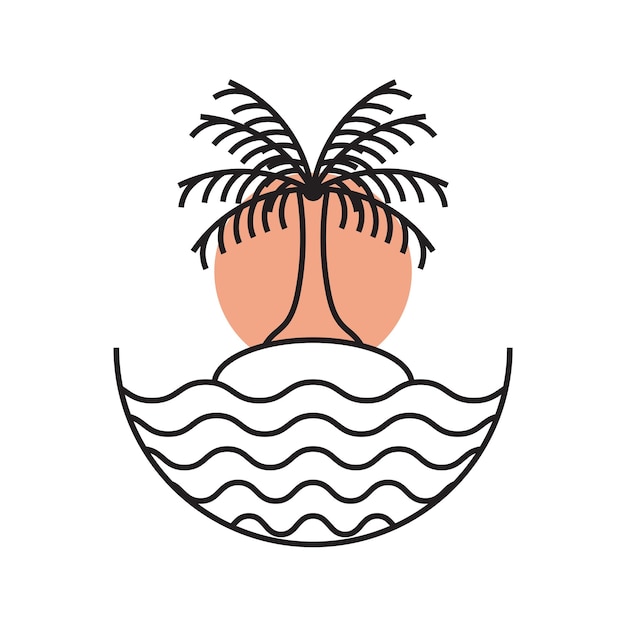 Summer coconut logo