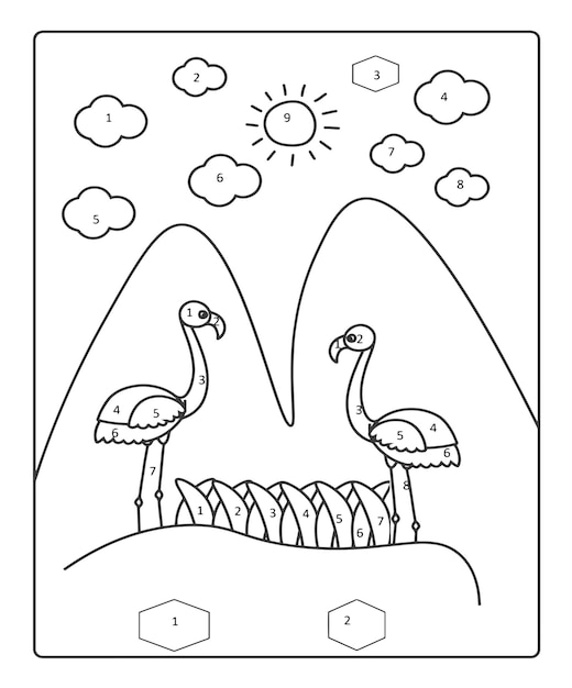 Summer Coloring Pages for kids