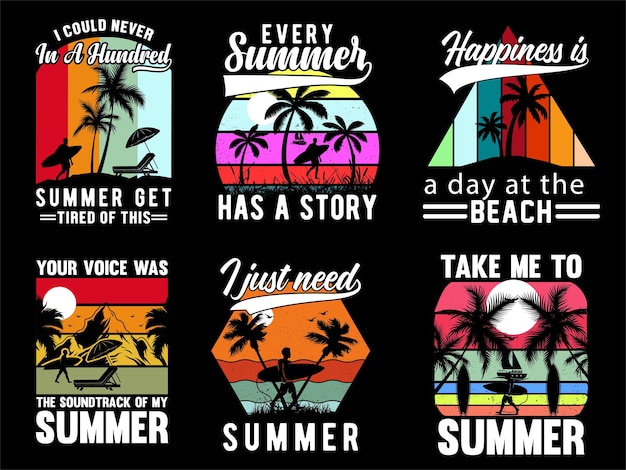 Summer creative new t shirt designs