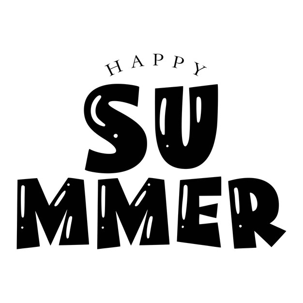 Vector summer day design