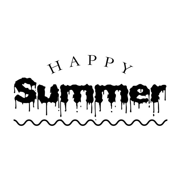 Vector summer day new and modern design