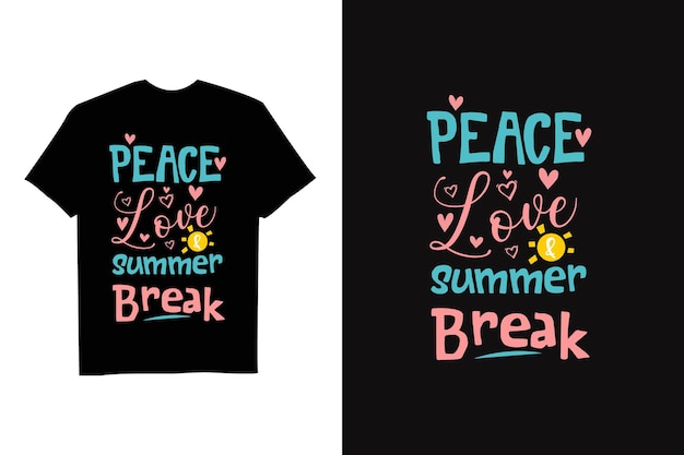 Summer day tshirt design