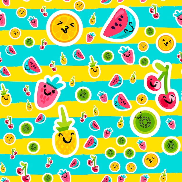 Summer Fruits Patterns