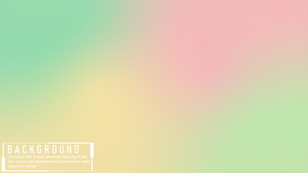 Summer gradient abstract background