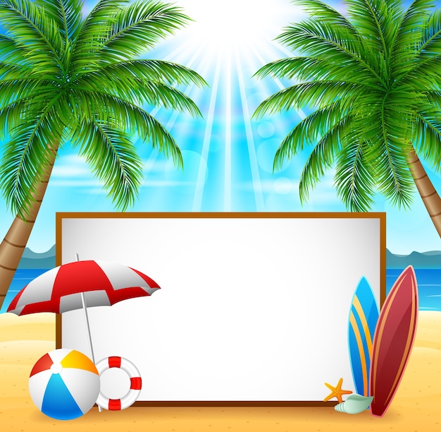 Summer holiday background