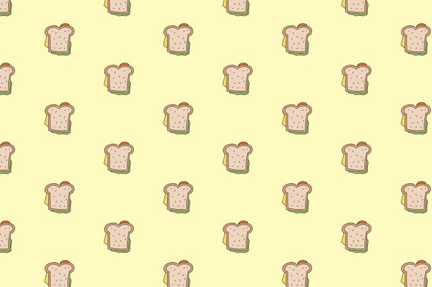 Summer Icon Pattern with Pastel Color