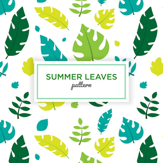 Summer Leaves Pattern