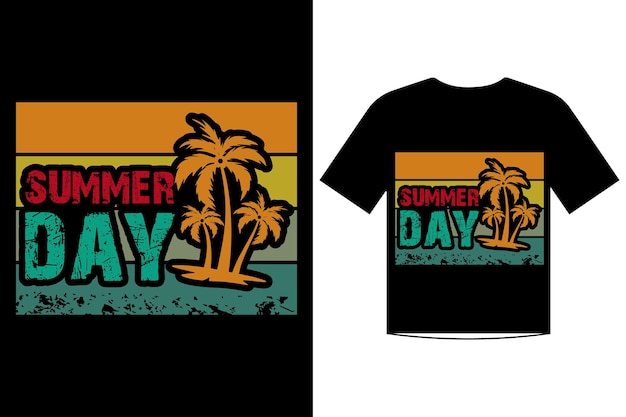 Summer party t shirt template design vector for summer party time