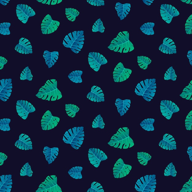 summer pattern tropical leaf