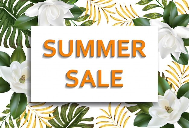 Summer sale background layout banners 