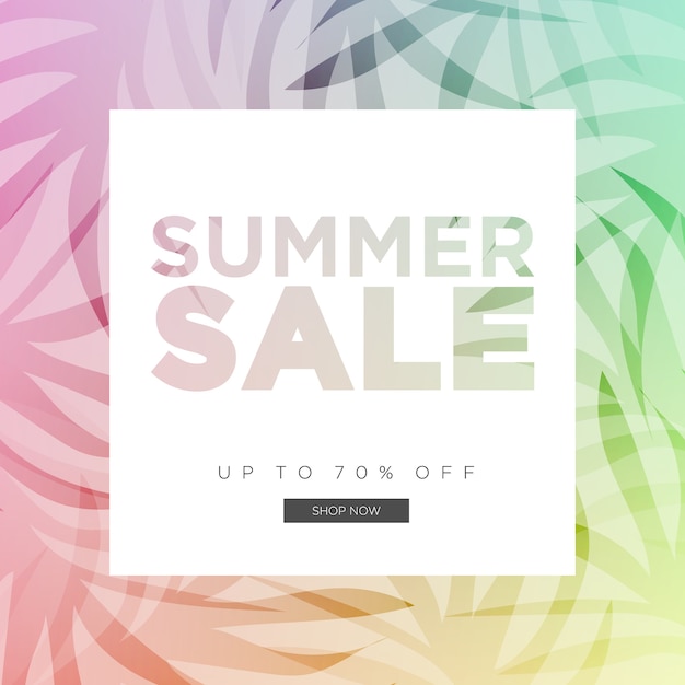 Summer Sale Background