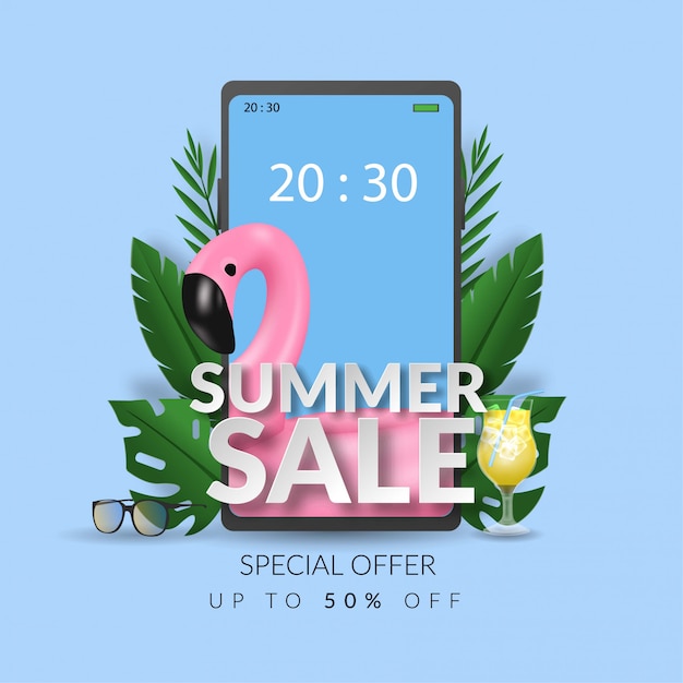 summer sale banner