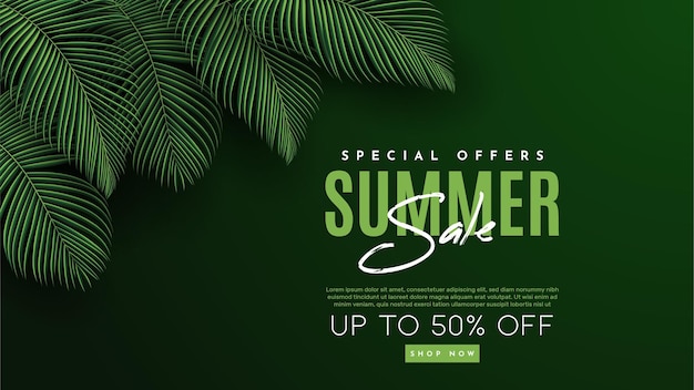 Summer Sale Banner    