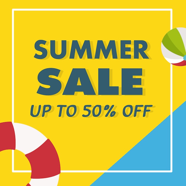 summer sale banner